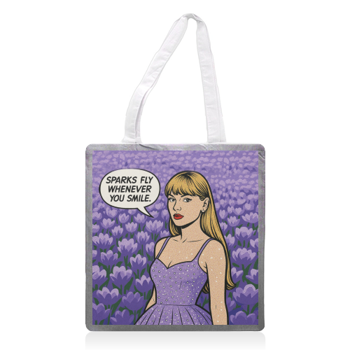 Speak Now Era - printed canvas tote bag by Ms Doodle