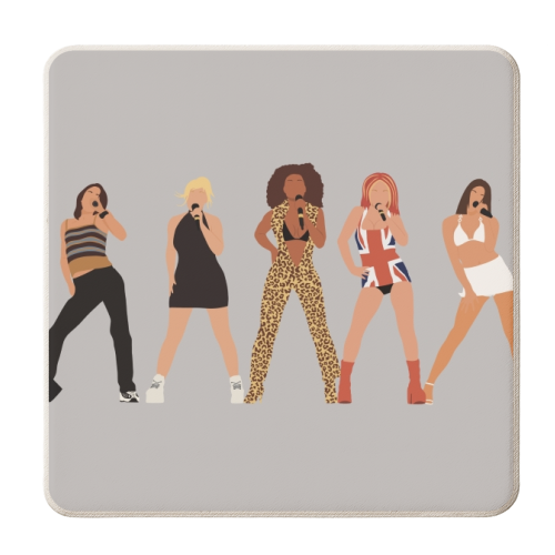 Spice up your life - personalised beer coaster by Cheryl Boland