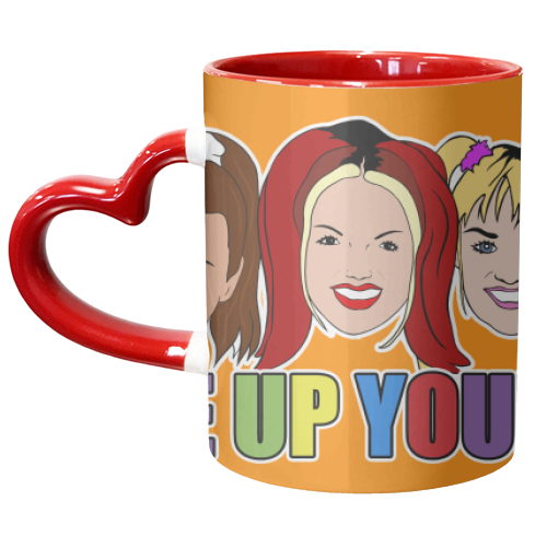 Spice Up Your Life - unique mug by Bite Your Granny