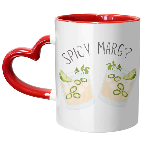Spicy Marg? - unique mug by Lilly Rose