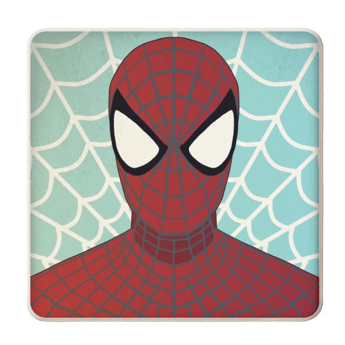 Spider-Man Peter Three - personalised beer coaster by Danny Welch