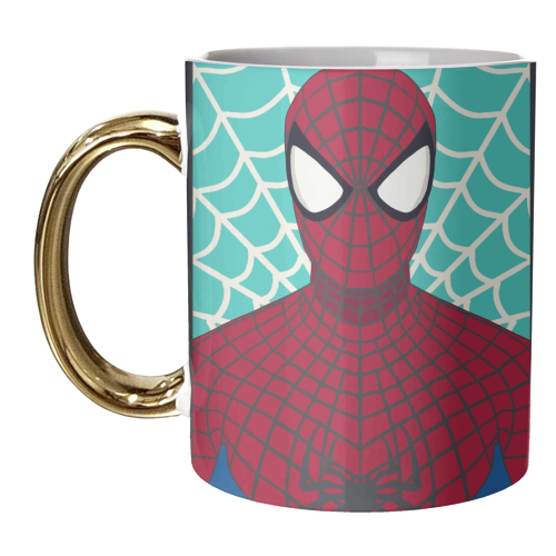 Spider-Man Peter Three - unique mug by Danny Welch
