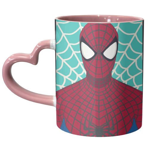 Spider-Man Peter Three - unique mug by Danny Welch