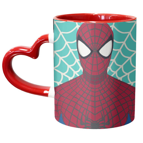 Spider-Man Peter Three - unique mug by Danny Welch