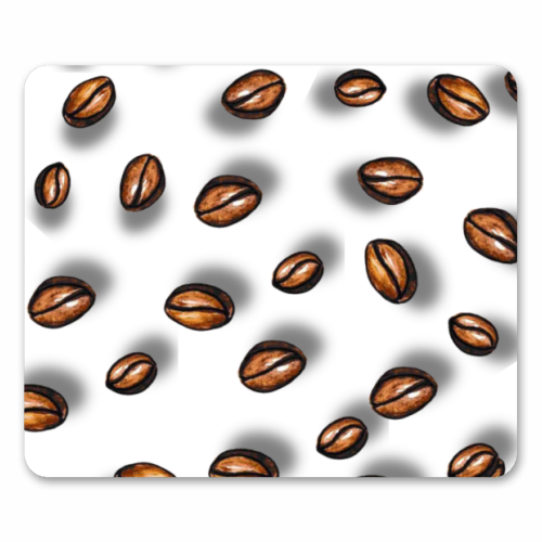 spilling the beans - mouse mat by Linbylane