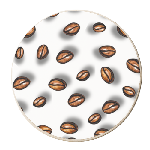 spilling the beans - personalised beer coaster by Linbylane