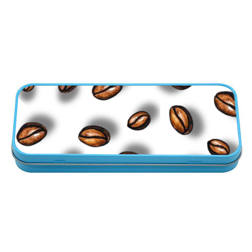 spilling the beans - tin pencil case by Linbylane