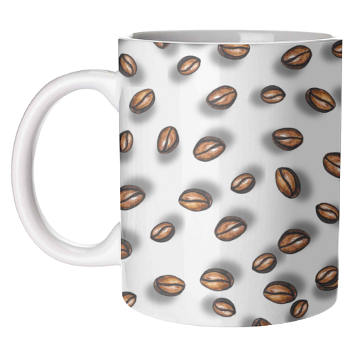 spilling the beans - unique mug by Linbylane