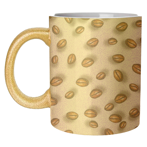 spilling the beans - unique mug by Linbylane