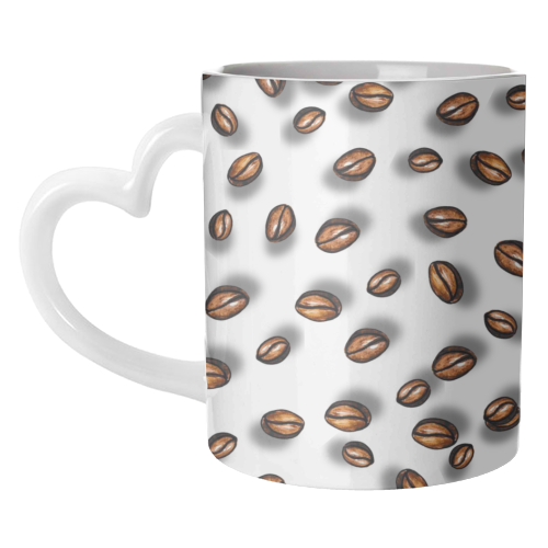 spilling the beans - unique mug by Linbylane