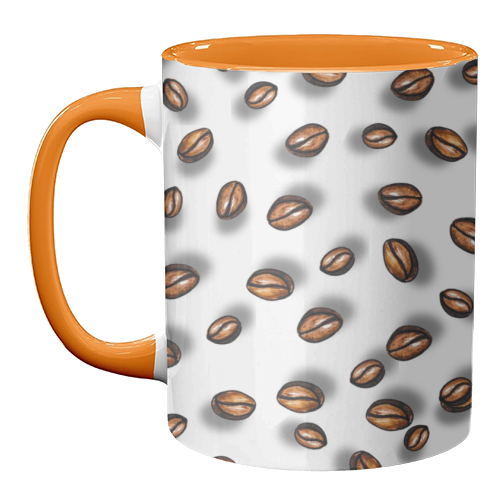 spilling the beans - unique mug by Linbylane