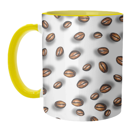 spilling the beans - unique mug by Linbylane