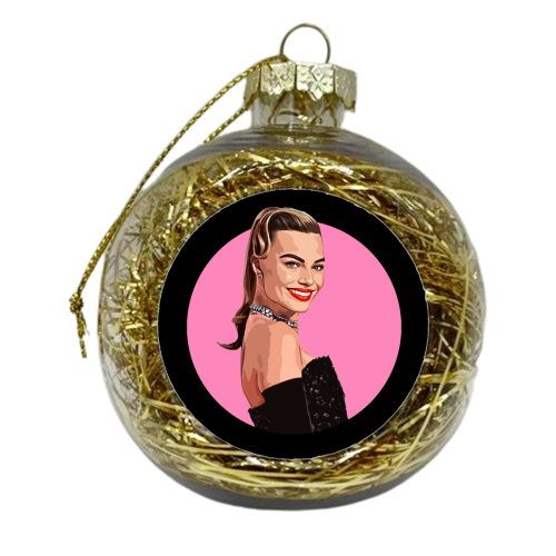 SPOTLIGHT B - xmas bauble by DOLLY WOLFE