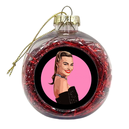 SPOTLIGHT B - xmas bauble by DOLLY WOLFE
