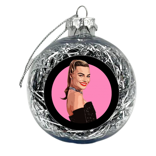 SPOTLIGHT B - xmas bauble by DOLLY WOLFE
