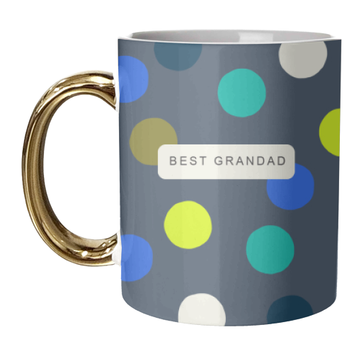 Spotty Best Grandad - unique mug by The Boy and the Bear