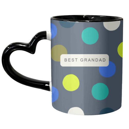 Spotty Best Grandad - unique mug by The Boy and the Bear
