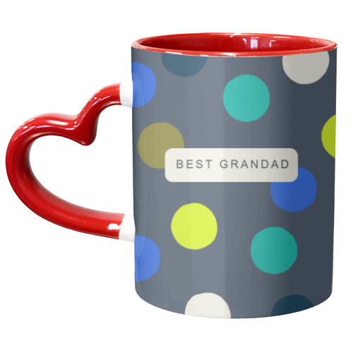 Spotty Best Grandad - unique mug by The Boy and the Bear