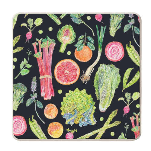Spring Harvest Dark - personalised beer coaster by Becca Boyce
