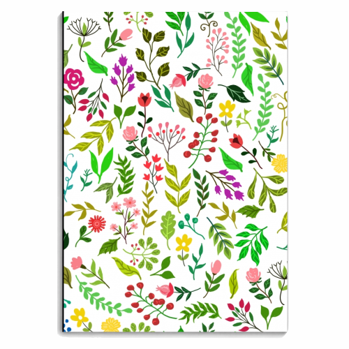 Spring Is Here - personalised A4, A5, A6 notebook by Uma Prabhakar Gokhale