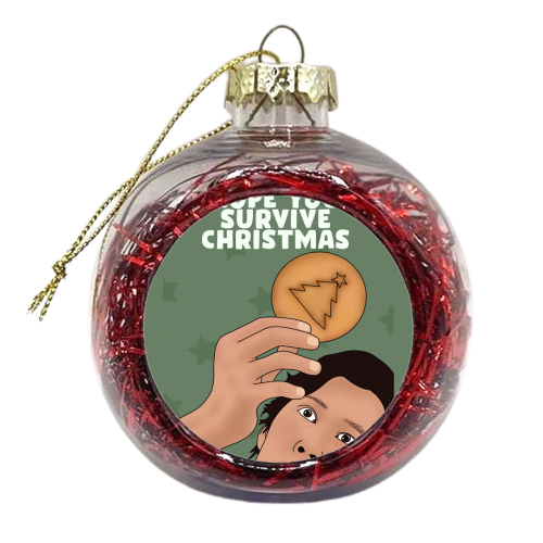 Squid Game Christmas - xmas bauble by Pink and Pip