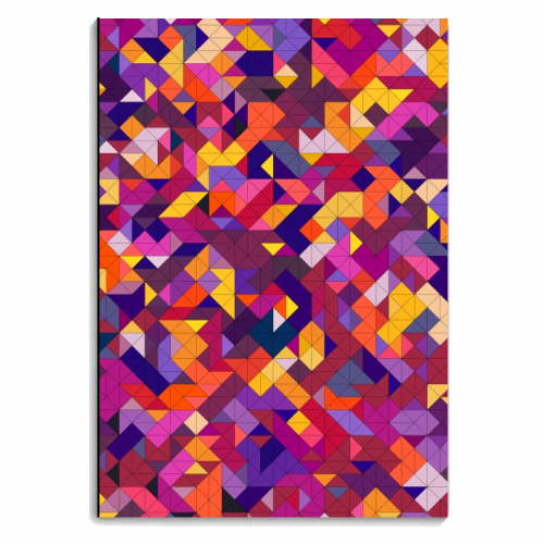 Stained Glass - personalised A4, A5, A6 notebook by Mina & Jon Design