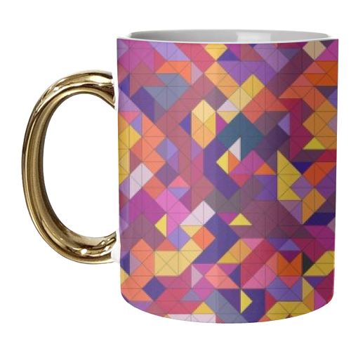 Stained Glass - unique mug by Mina & Jon Design