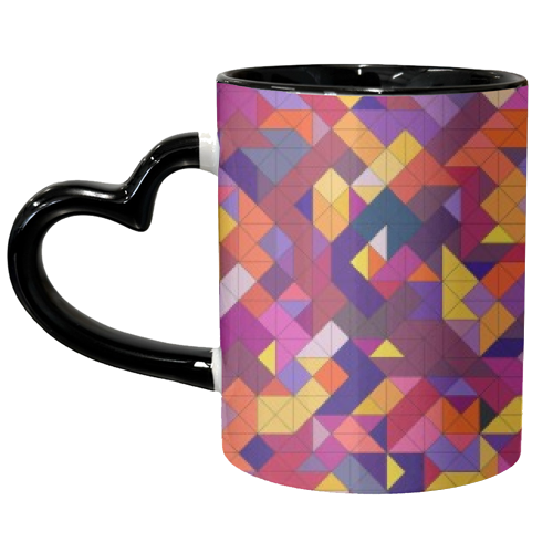Stained Glass - unique mug by Mina & Jon Design