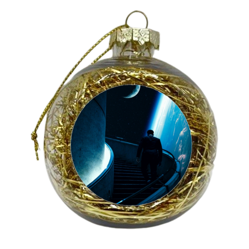 Stairway To The Stars - xmas bauble by taudalpoi