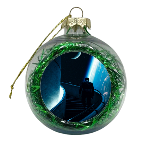 Stairway To The Stars - xmas bauble by taudalpoi