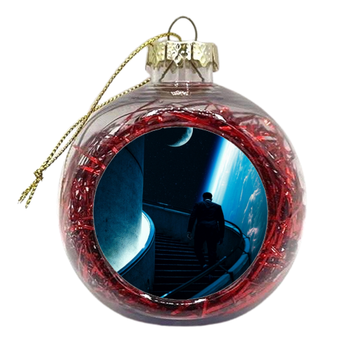 Stairway To The Stars - xmas bauble by taudalpoi