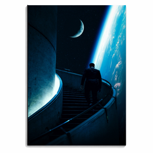 Stairway To The Stars - personalised A4, A5, A6 notebook by taudalpoi