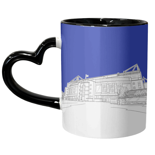 Stamford Bridge Stadium - unique mug by Adam Regester