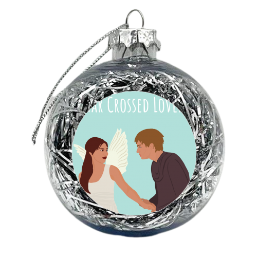 Star Crossed Lovers - xmas bauble by Rock and Rose Creative