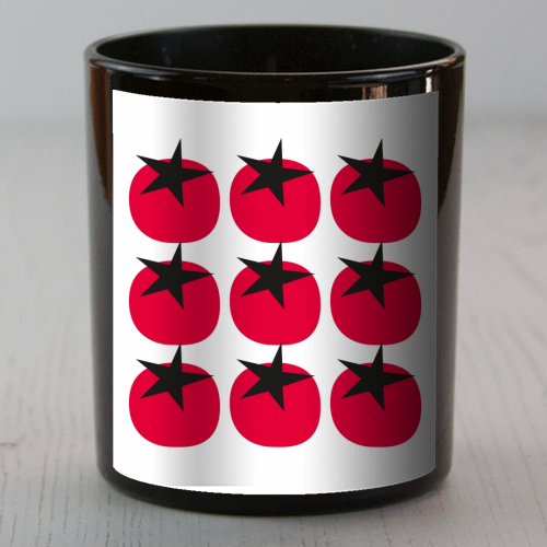 Star Tomato Coaster - scented candle by Suzie London