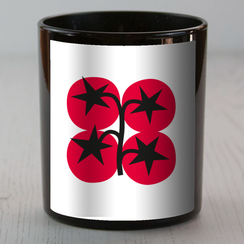 Star Tomato Coaster - scented candle by Suzie London