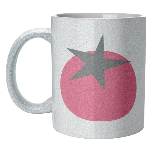Star Tomato Coaster - unique mug by Suzie London