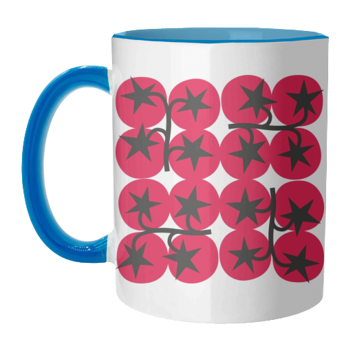 Star Tomato Coaster - unique mug by Suzie London