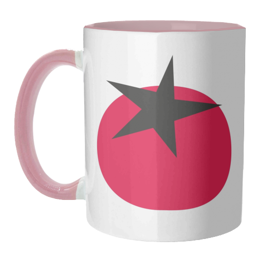 Star Tomato Coaster - unique mug by Suzie London