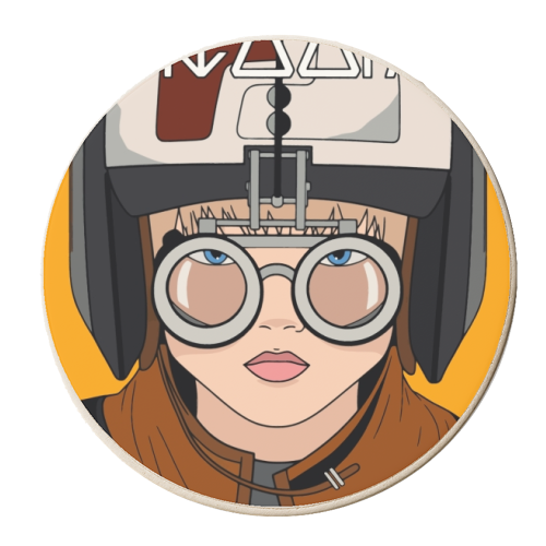 Star Wars - Anakin - personalised beer coaster by Danny Welch