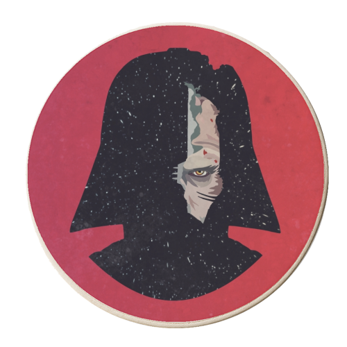 Star Wars Darth Vader - personalised beer coaster by Danny Welch
