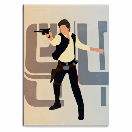 Star Wars Han Solo Docking Bay 94 - personalised A4, A5, A6 notebook by Danny Welch