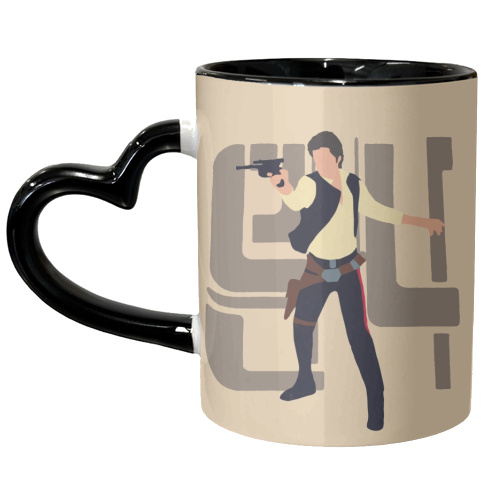 Star Wars Han Solo Docking Bay 94 - unique mug by Danny Welch