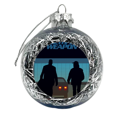 Lethal Weapon - xmas bauble by Danny Welch