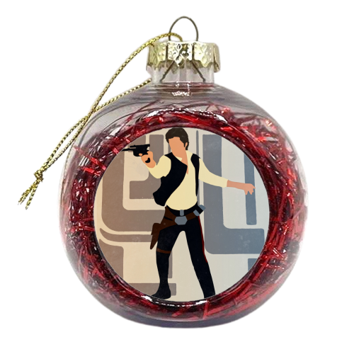 Star Wars Han Solo Docking Bay 94 - xmas bauble by Danny Welch