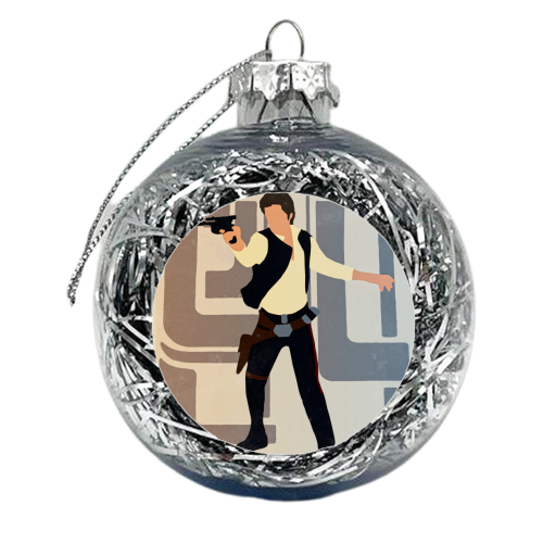 Star Wars Han Solo Docking Bay 94 - xmas bauble by Danny Welch