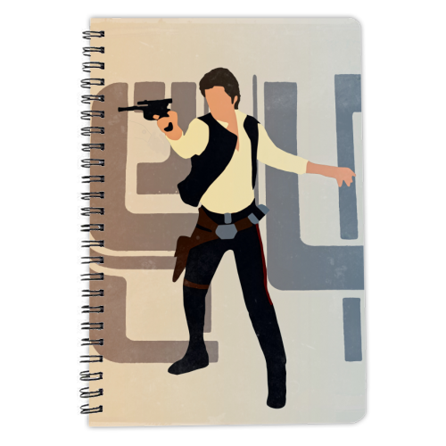 Star Wars Han Solo Docking Bay 94 - personalised A4, A5, A6 notebook by Danny Welch