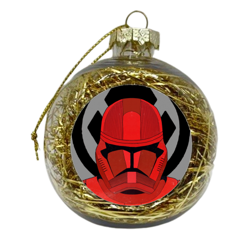 Star Wars sith Red - xmas bauble by Danny Welch