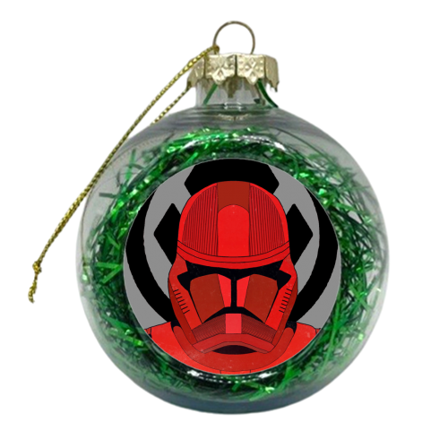 Star Wars sith Red - xmas bauble by Danny Welch