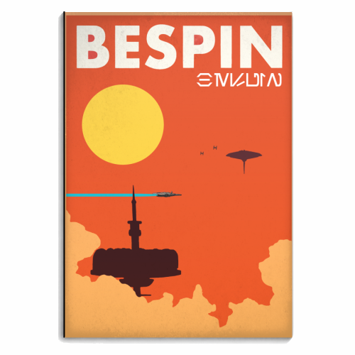Star Wars Planets - Bespin - personalised A4, A5, A6 notebook by Danny Welch